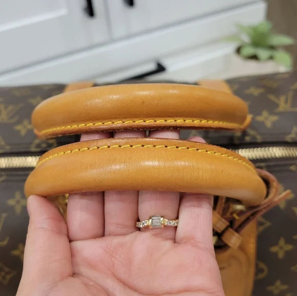 💕LOUIS VUITTON Keepall 50 Bandouliere w/ Strap Travel Bag Monogram - Picture 7 of 16